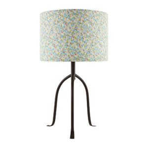   Modern European furniture - Floral Print Linen Table Lamp S - www.oroa.com | Oroa.com