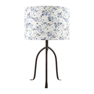   Modern European furniture - Floral Print Linen Table Lamp S - www.oroa.com | Oroa.com