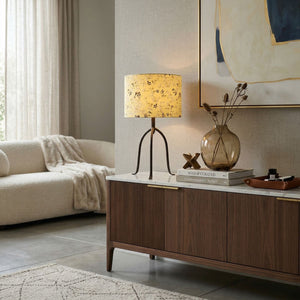   Modern European furniture - Floral Print Linen Table Lamp S - www.oroa.com | Oroa.com