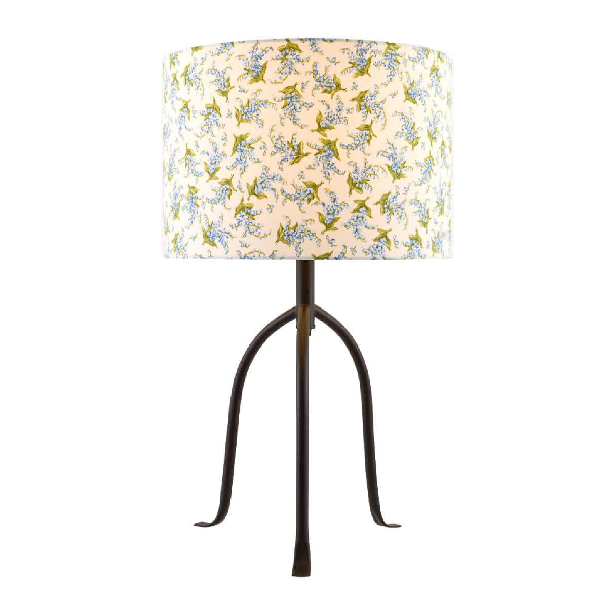   Modern European furniture - Floral Print Linen Table Lamp S - www.oroa.com | Oroa.com