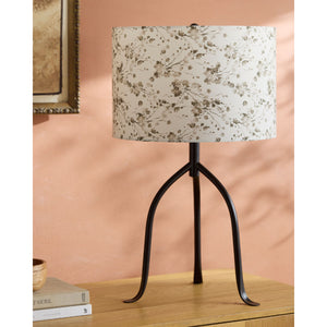   Modern European furniture - Floral Print Linen Table Lamp S - www.oroa.com | Oroa.com