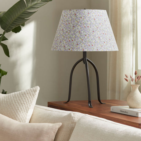  Modern European furniture - Floral Print Linen Table Lamp L - www.oroa.com | Oroa.com