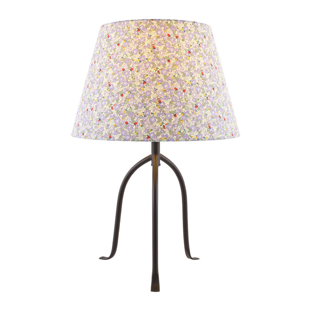 Modern European furniture - Floral Print Linen Table Lamp L - www.oroa.com
