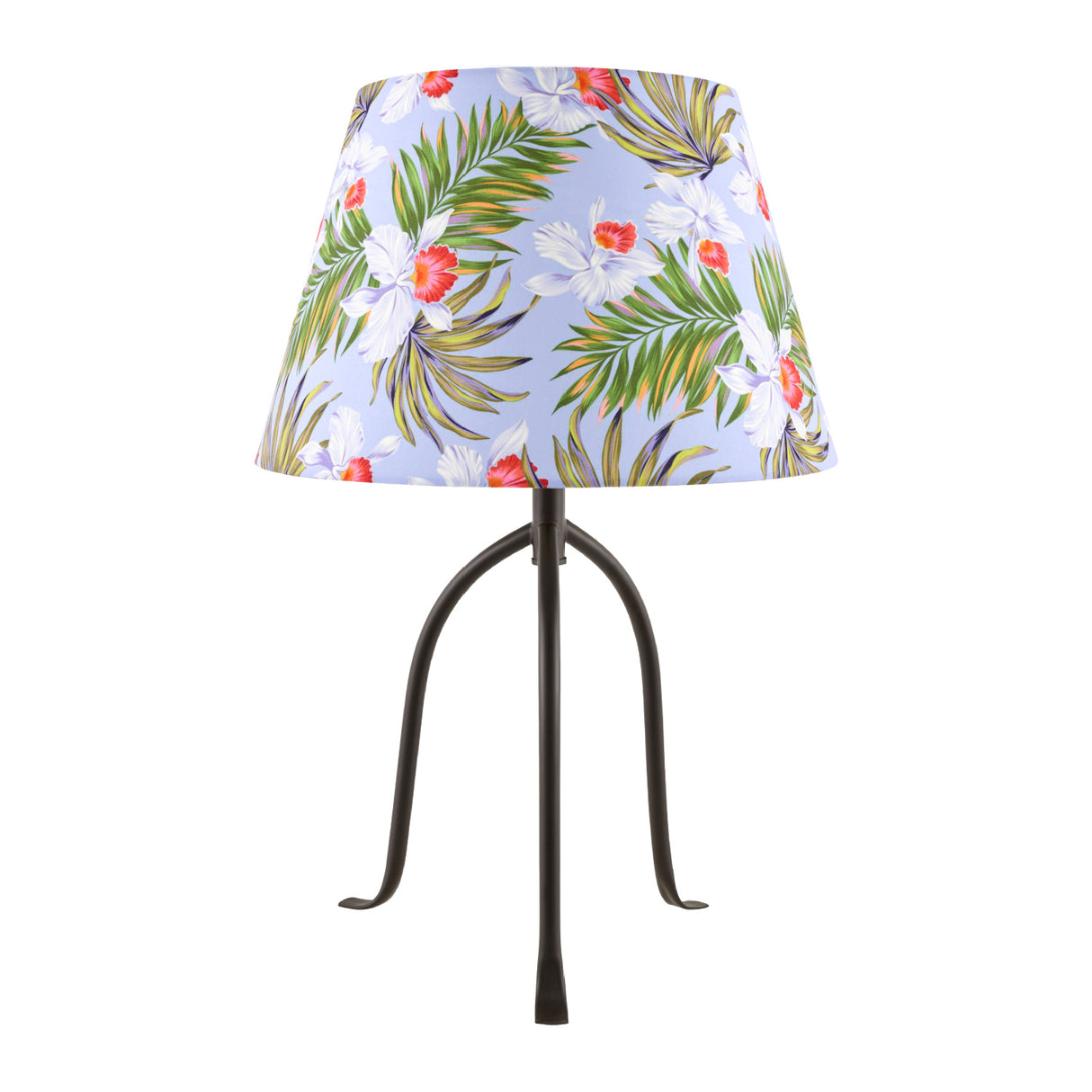   Modern European furniture - Floral Print Linen Table Lamp L - www.oroa.com | Oroa.com