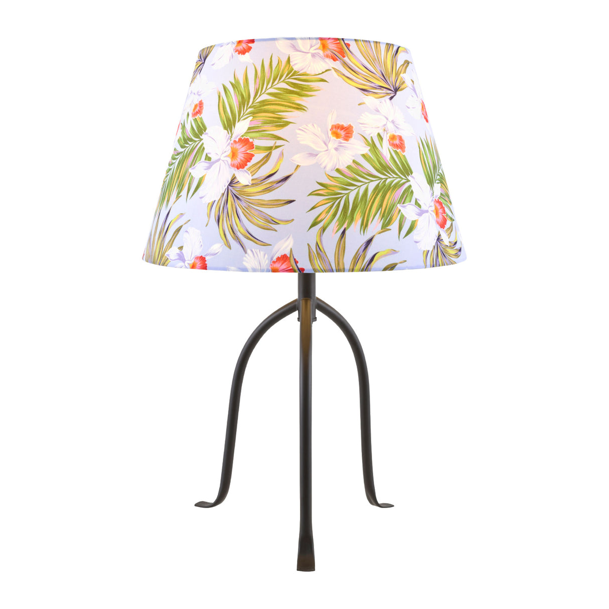   Modern European furniture - Floral Print Linen Table Lamp L - www.oroa.com | Oroa.com