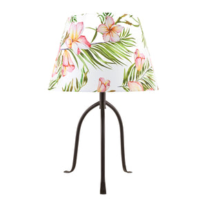   Modern European furniture - Floral Print Linen Table Lamp L - www.oroa.com | Oroa.com