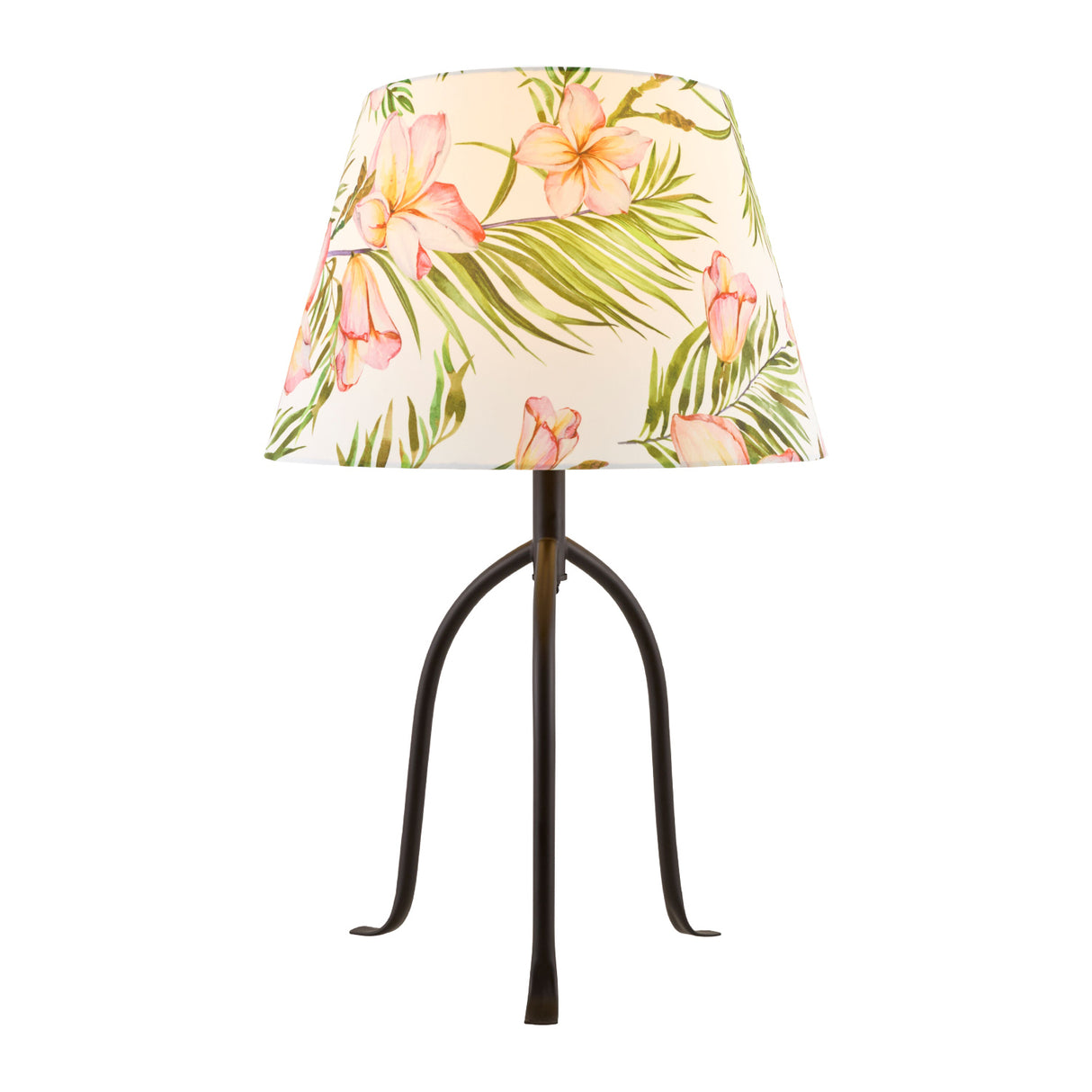   Modern European furniture - Floral Print Linen Table Lamp L - www.oroa.com | Oroa.com