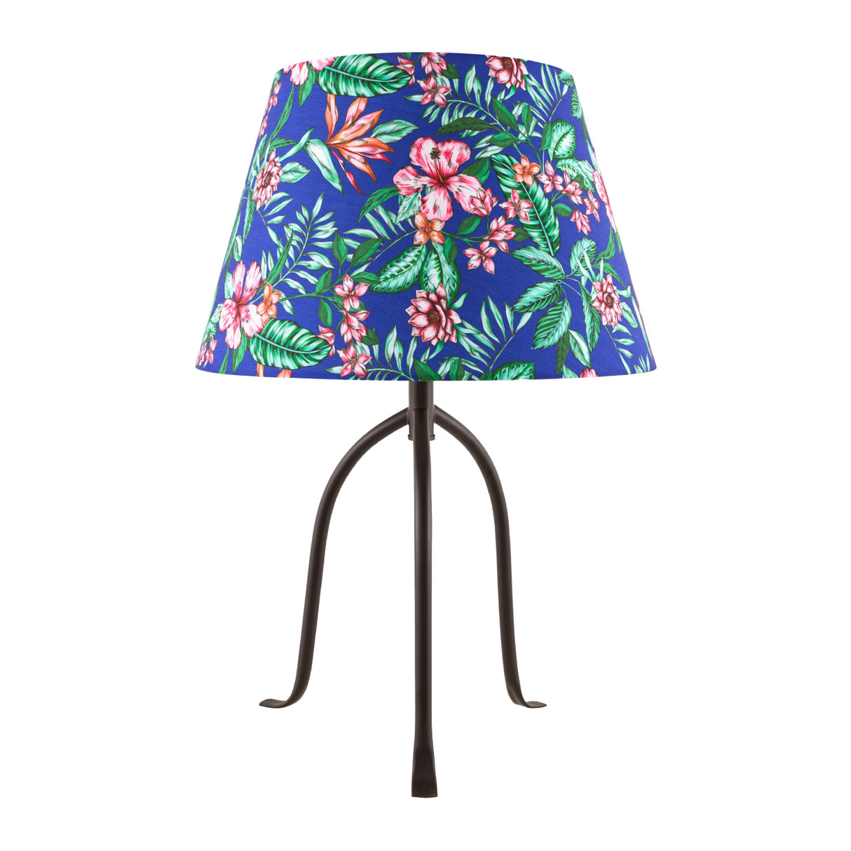  Modern European furniture - Floral Print Linen Table Lamp L - www.oroa.com | Oroa.com