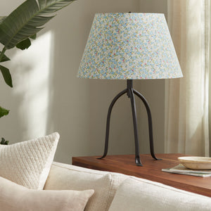   Modern European furniture - Floral Print Linen Table Lamp L - www.oroa.com | Oroa.com