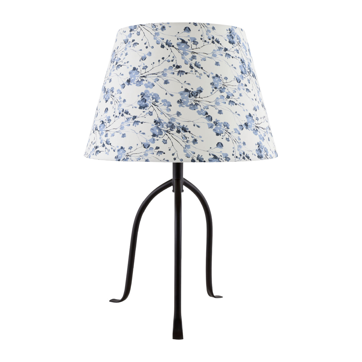   Modern European furniture - Floral Print Linen Table Lamp L - www.oroa.com | Oroa.com