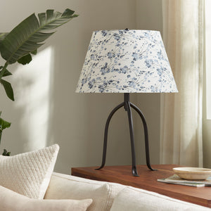   Modern European furniture - Floral Print Linen Table Lamp L - www.oroa.com | Oroa.com
