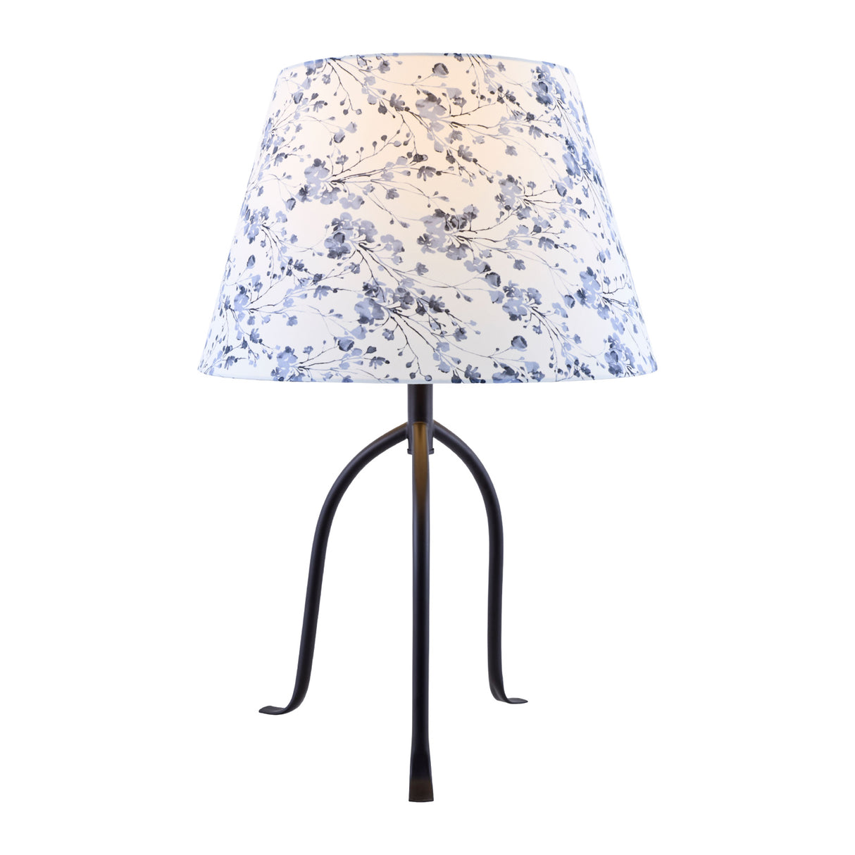   Modern European furniture - Floral Print Linen Table Lamp L - www.oroa.com | Oroa.com