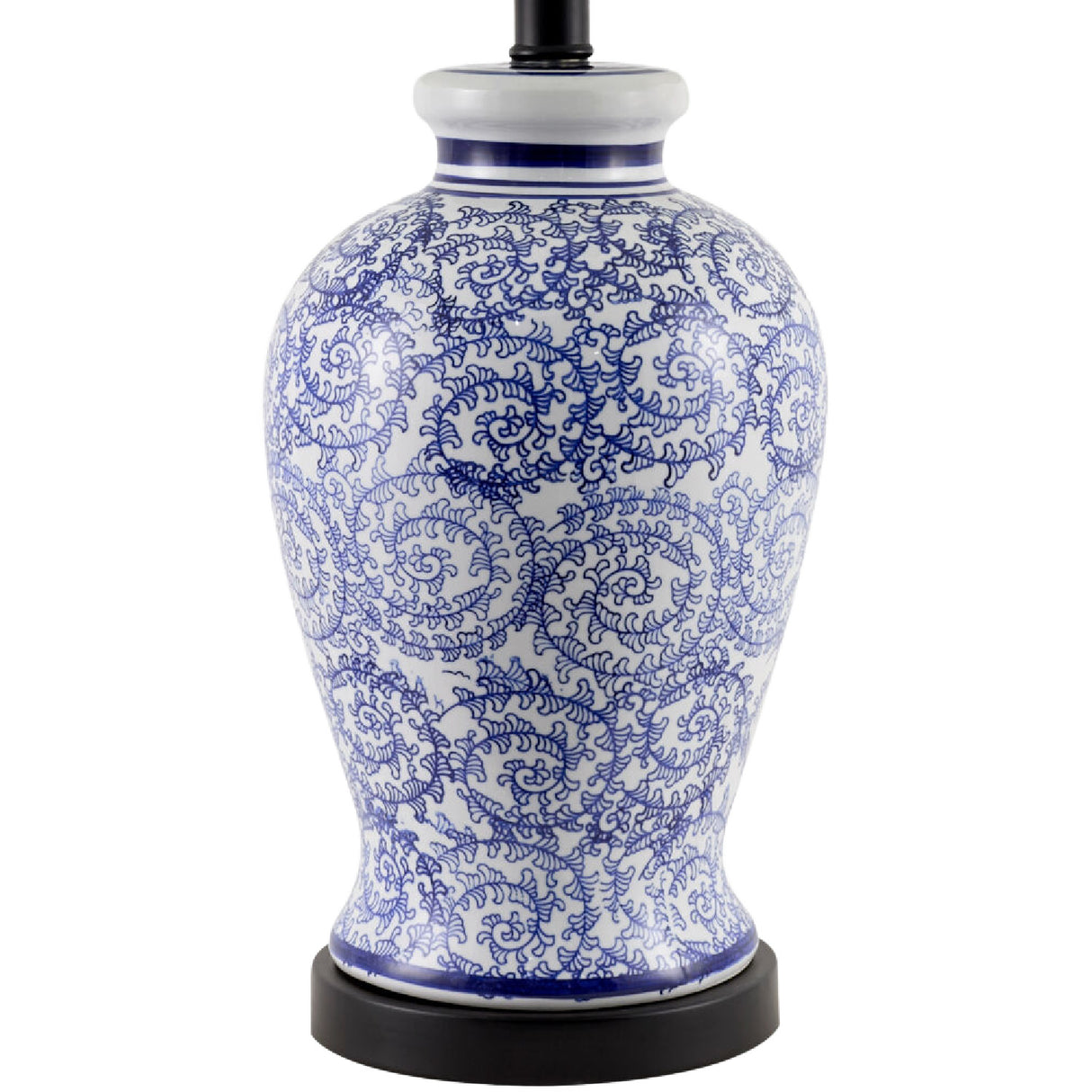   Modern European furniture - Blue Vines Ceramic Table Lamp - www.oroa.com | Oroa.com