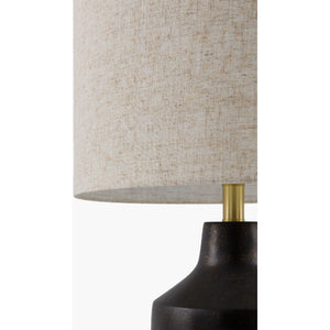   Modern European furniture - Painted Cement Accent Table Lamp - www.oroa.com | Oroa.com