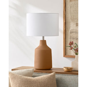   Modern European furniture - Painted Cement Accent Table Lamp - www.oroa.com | Oroa.com