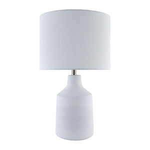   Modern European furniture - Painted Cement Accent Table Lamp - www.oroa.com | Oroa.com
