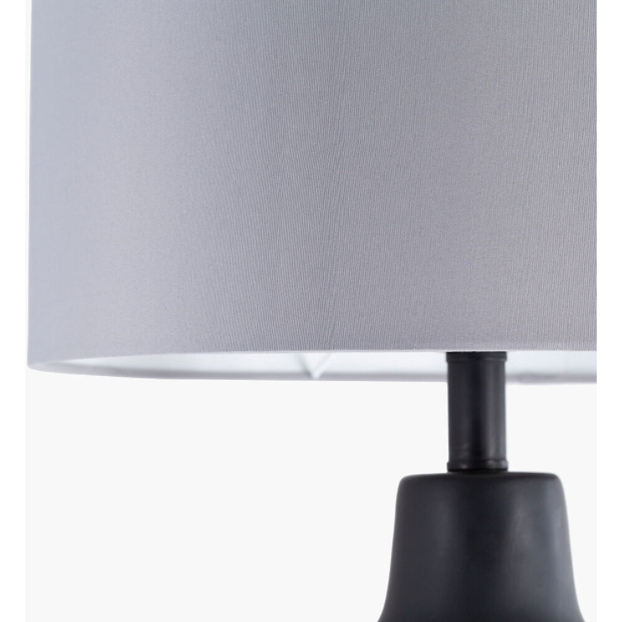   Modern European furniture - Concrete Base Linen Table Lamp - www.oroa.com | Oroa.com