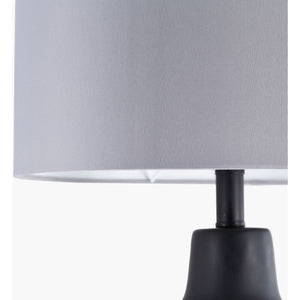   Modern European furniture - Concrete Base Linen Table Lamp - www.oroa.com | Oroa.com