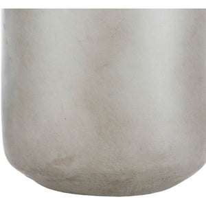   Modern European furniture - Concrete Base Linen Table Lamp - www.oroa.com | Oroa.com