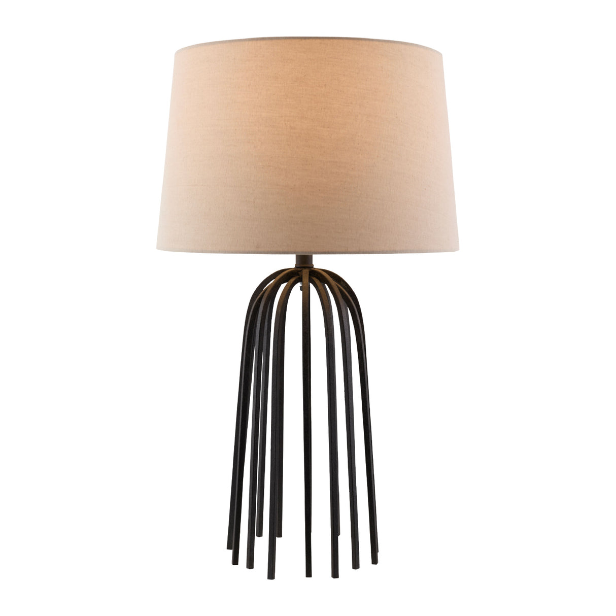   Modern European furniture - Black Iron Table Lamp - www.oroa.com | Oroa.com