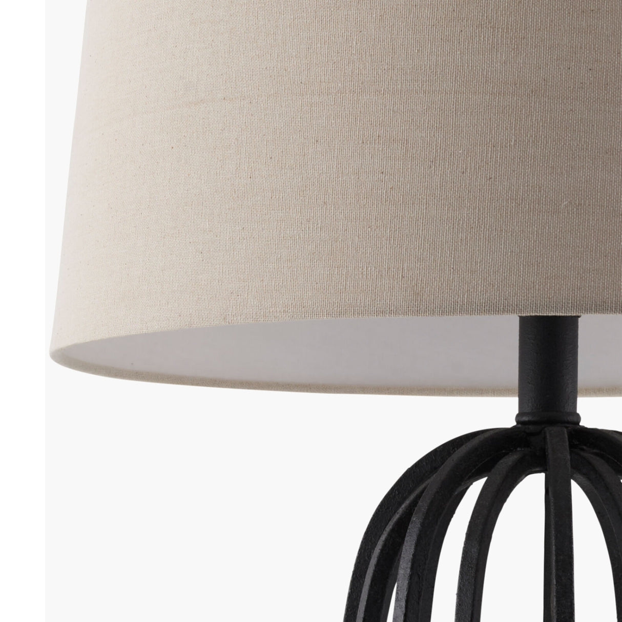   Modern European furniture - Black Iron Table Lamp - www.oroa.com | Oroa.com
