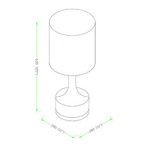   Modern European furniture - Glazed Ceramic Cotton Table Lamp - www.oroa.com | Oroa.com