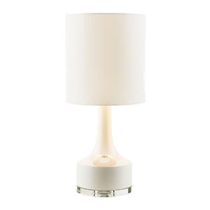   Modern European furniture - Glazed Ceramic Cotton Table Lamp - www.oroa.com | Oroa.com