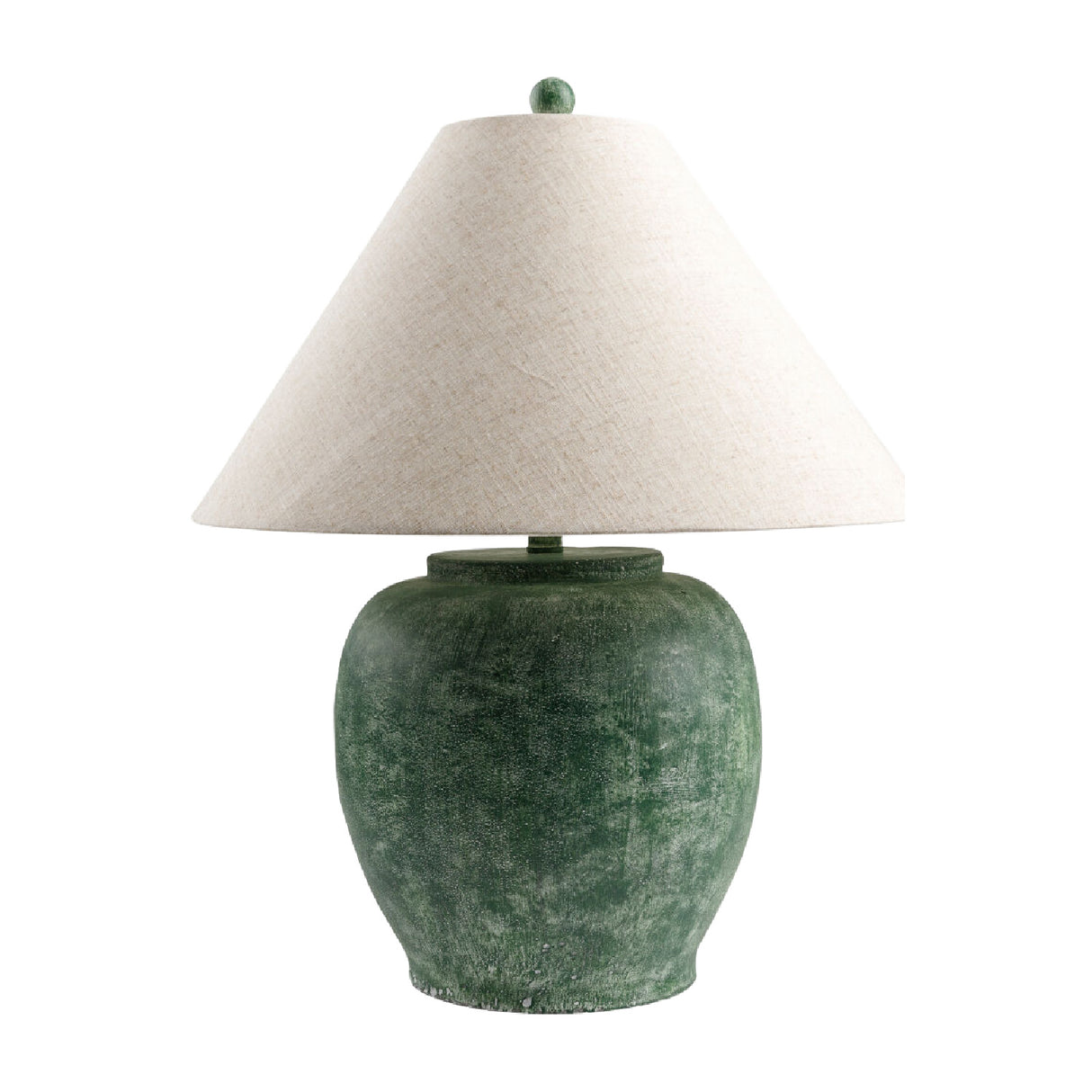   Modern European furniture - Painted Cement Linen Table Lamp - www.oroa.com | Oroa.com