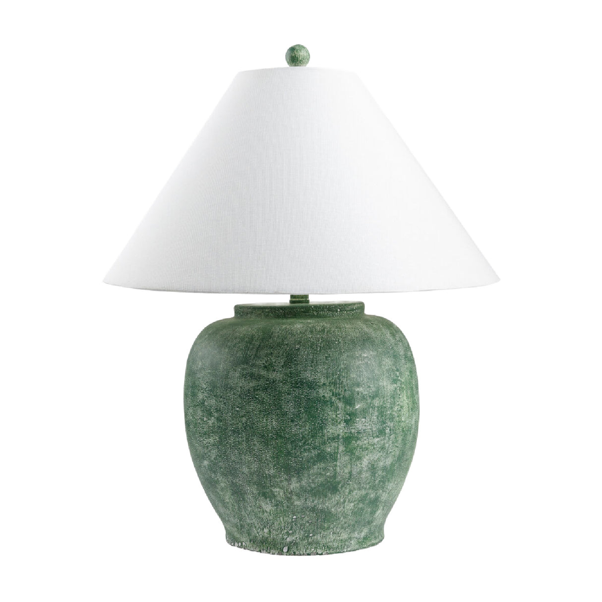   Modern European furniture - Painted Cement Linen Table Lamp - www.oroa.com | Oroa.com