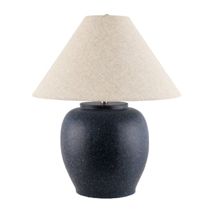   Modern European furniture - Painted Cement Linen Table Lamp - www.oroa.com | Oroa.com