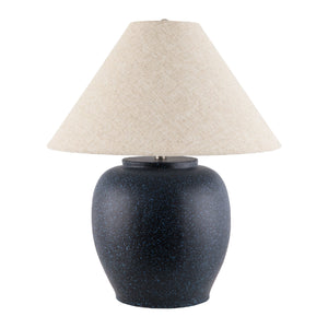   Modern European furniture - Painted Cement Linen Table Lamp - www.oroa.com | Oroa.com