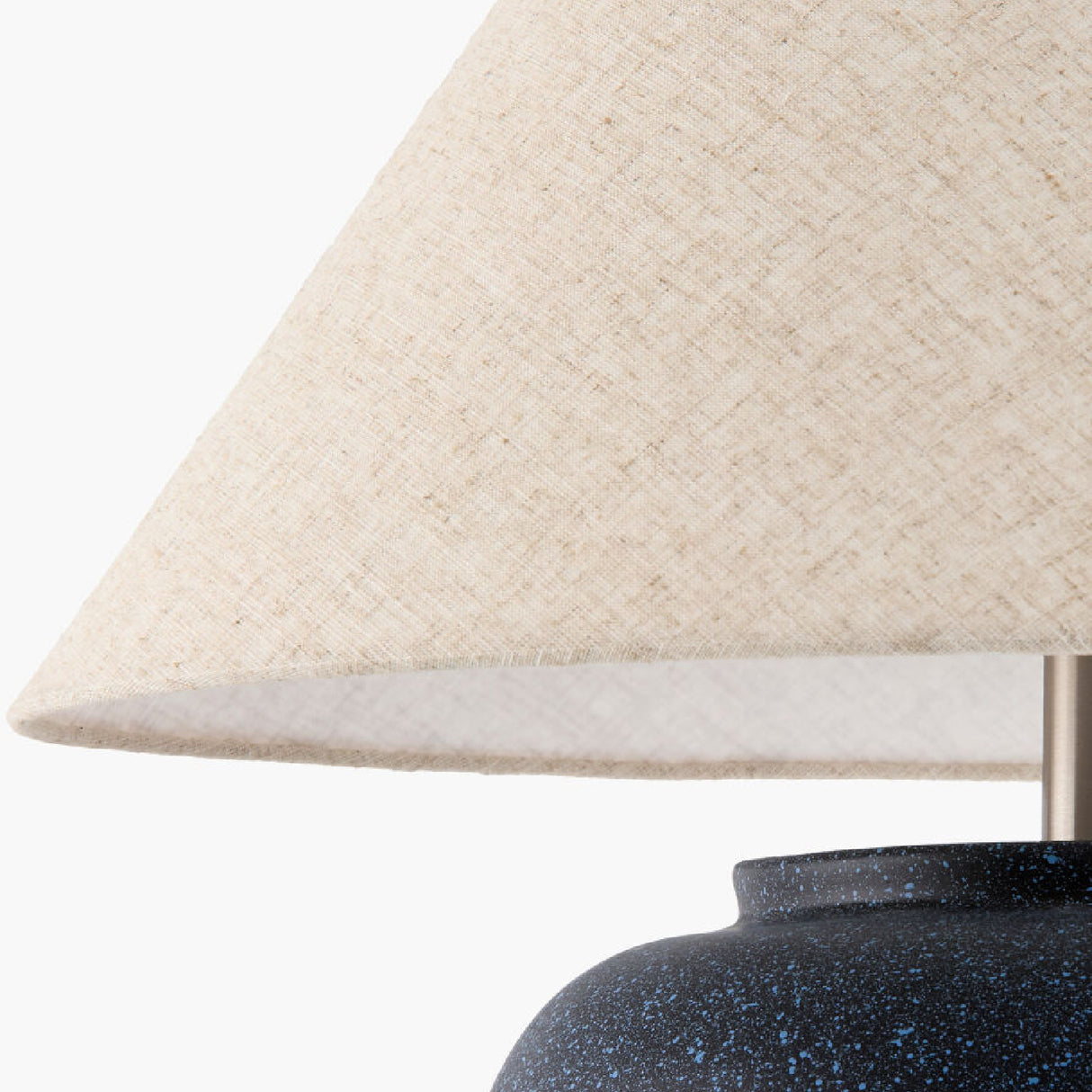   Modern European furniture - Painted Cement Linen Table Lamp - www.oroa.com | Oroa.com
