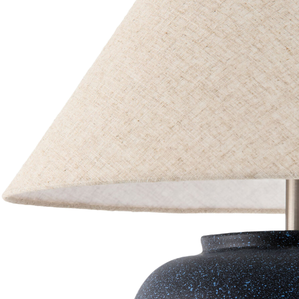   Modern European furniture - Painted Cement Linen Table Lamp - www.oroa.com | Oroa.com