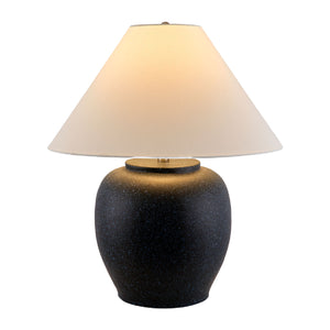   Modern European furniture - Painted Cement Linen Table Lamp - www.oroa.com | Oroa.com