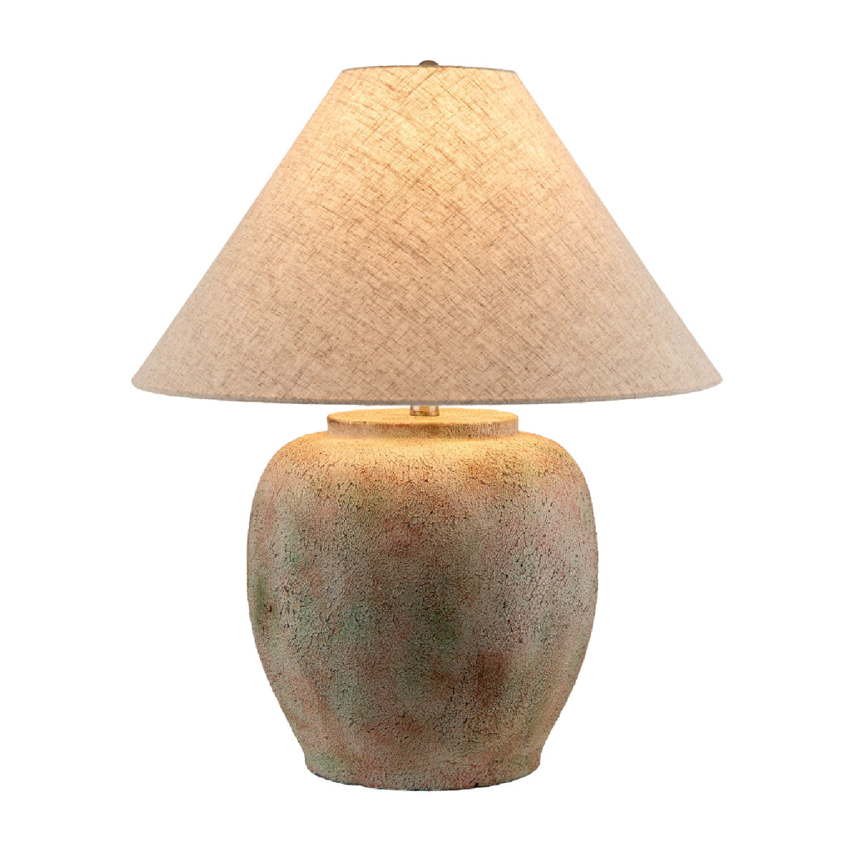   Modern European furniture - Painted Cement Linen Table Lamp - www.oroa.com | Oroa.com