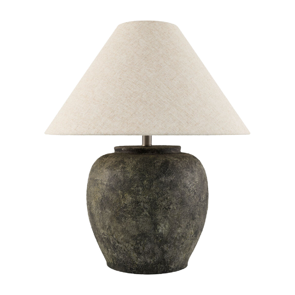   Modern European furniture - Painted Cement Linen Table Lamp - www.oroa.com | Oroa.com