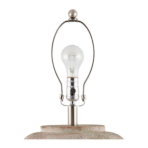   Modern European furniture - Painted Cement Linen Table Lamp - www.oroa.com | Oroa.com