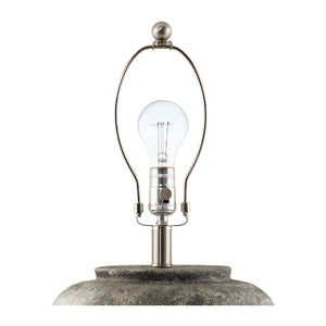   Modern European furniture - Painted Cement Linen Table Lamp - www.oroa.com | Oroa.com