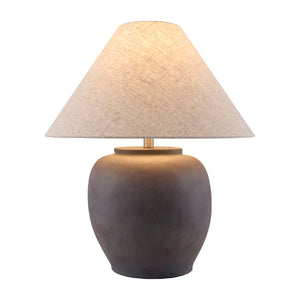   Modern European furniture - Painted Cement Linen Table Lamp - www.oroa.com | Oroa.com