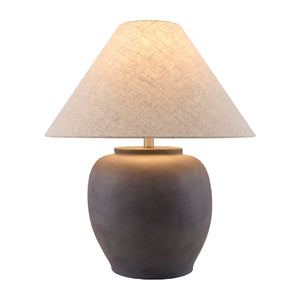   Modern European furniture - Painted Cement Linen Table Lamp - www.oroa.com | Oroa.com