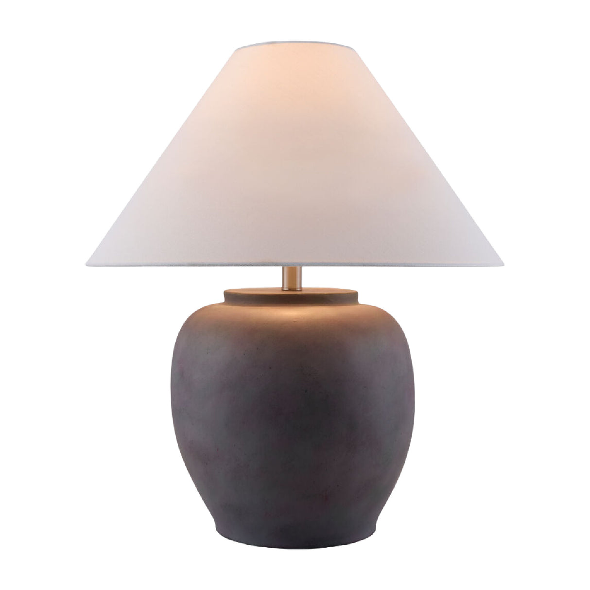   Modern European furniture - Painted Cement Linen Table Lamp - www.oroa.com | Oroa.com