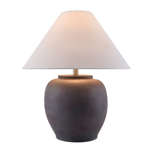   Modern European furniture - Painted Cement Linen Table Lamp - www.oroa.com | Oroa.com