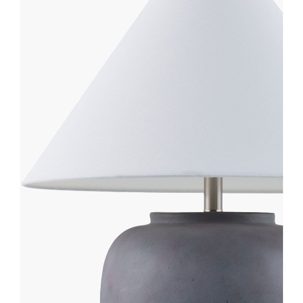   Modern European furniture - Painted Cement Linen Table Lamp - www.oroa.com | Oroa.com