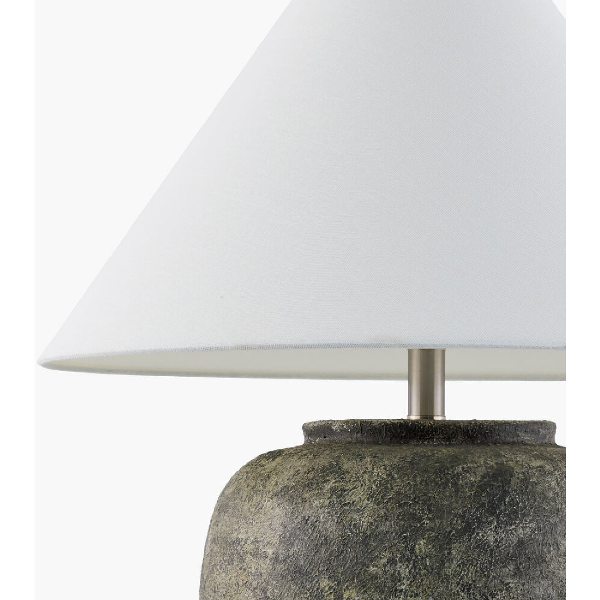   Modern European furniture - Painted Cement Linen Table Lamp - www.oroa.com | Oroa.com