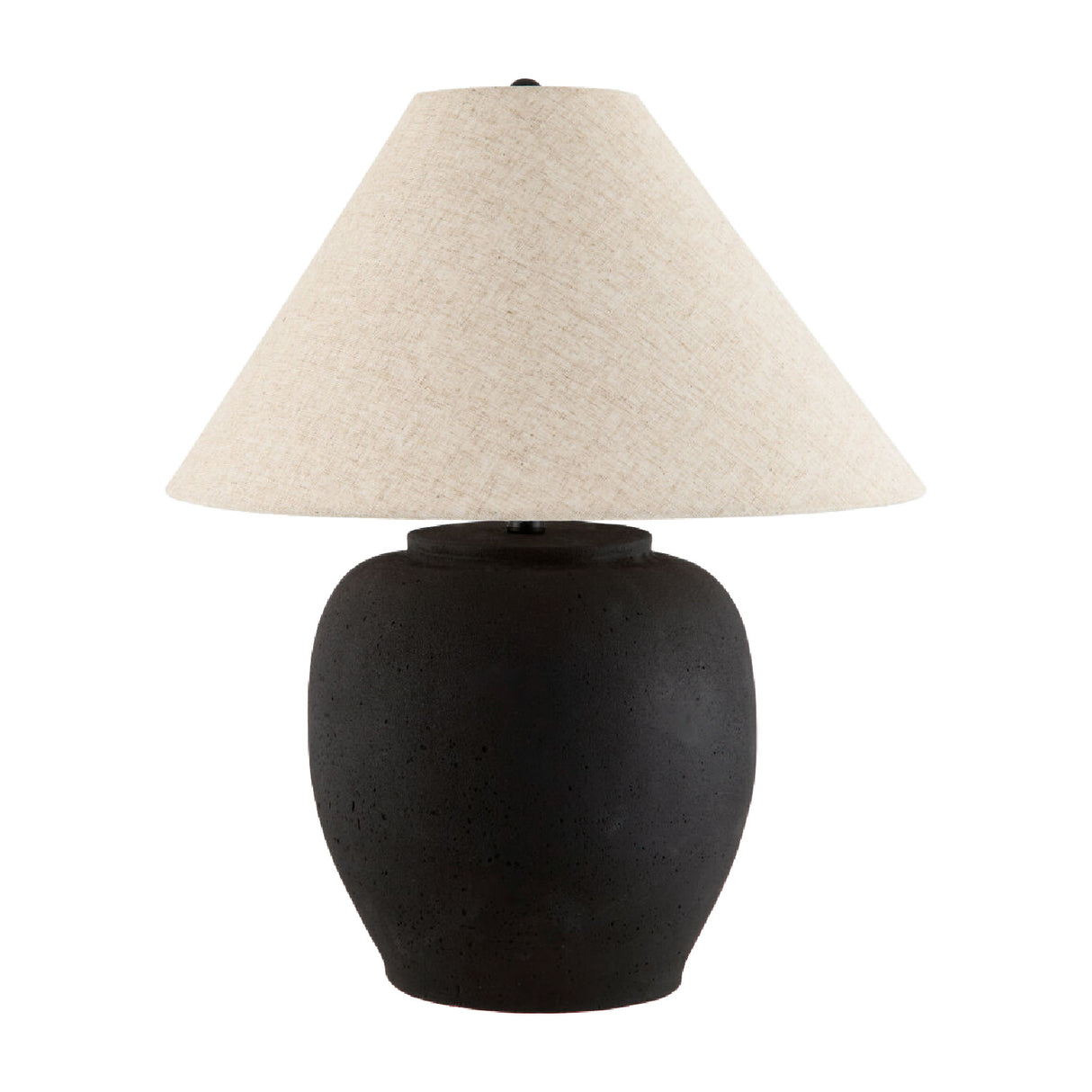   Modern European furniture - Painted Cement Linen Table Lamp - www.oroa.com | Oroa.com