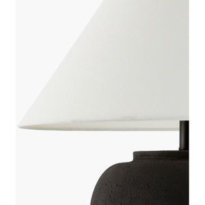   Modern European furniture - Painted Cement Linen Table Lamp - www.oroa.com | Oroa.com