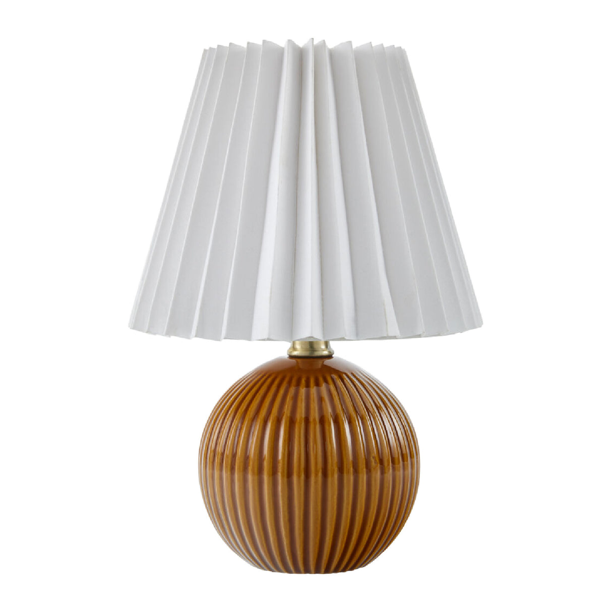   Modern European furniture - Pleated Linen Ceramic Table Lamp - www.oroa.com | Oroa.com