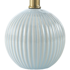   Modern European furniture - Pleated Linen Ceramic Table Lamp - www.oroa.com | Oroa.com