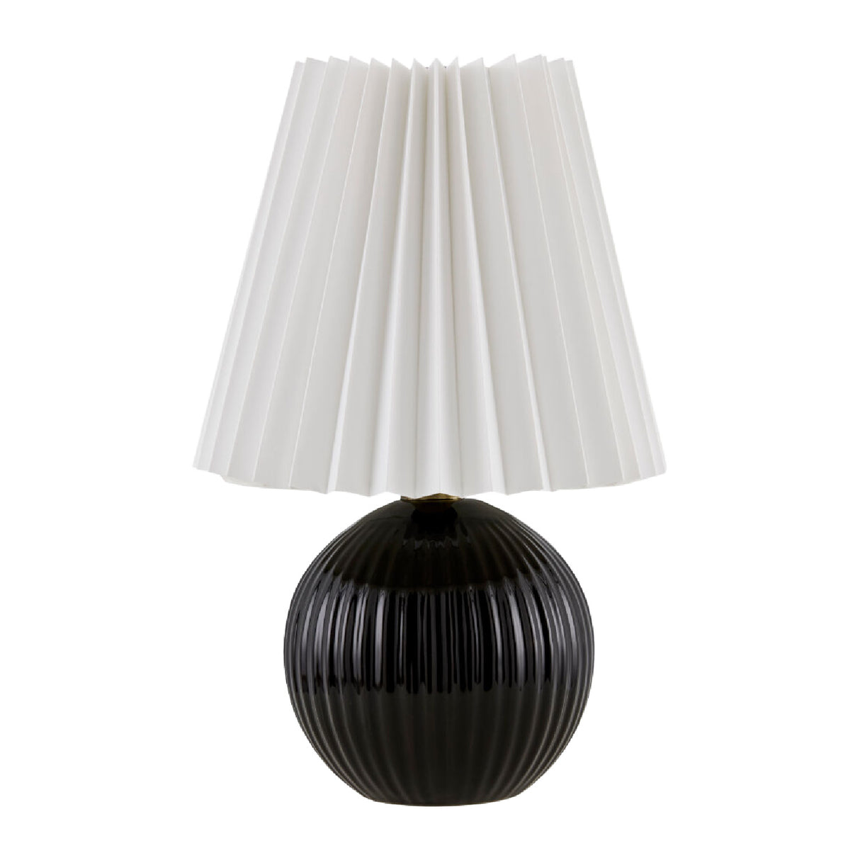   Modern European furniture - Pleated Linen Ceramic Table Lamp - www.oroa.com | Oroa.com