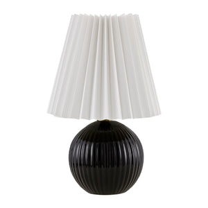   Modern European furniture - Pleated Linen Ceramic Table Lamp - www.oroa.com | Oroa.com